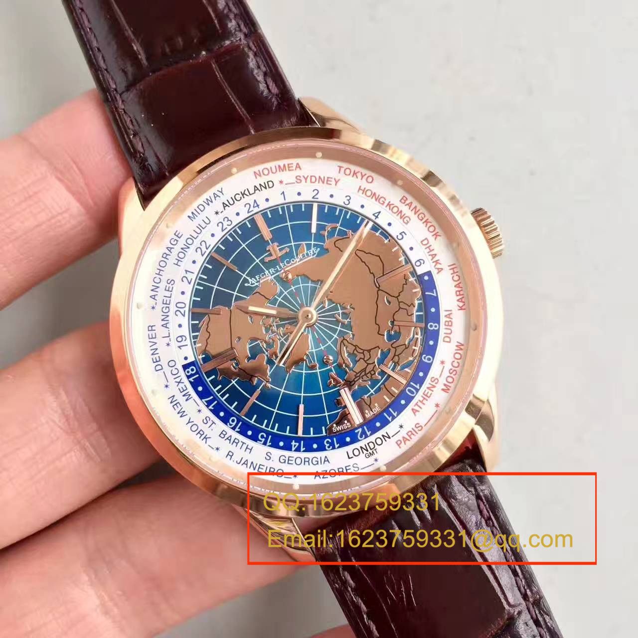 【台湾一比一复刻高仿手表】积家 地球物理天文台腕表系列 Q8102520 男士腕表 / JJ045