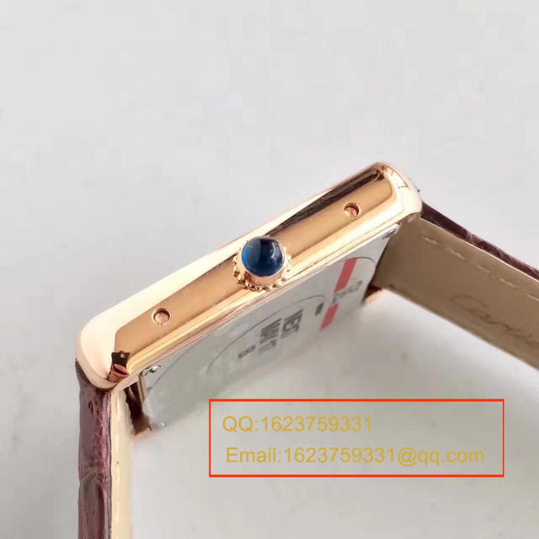 【视频解析】K11出品卡地亚坦克顶级女表（金面_玫瑰金版本）W5200025/W5200024腕表 / KAD008B