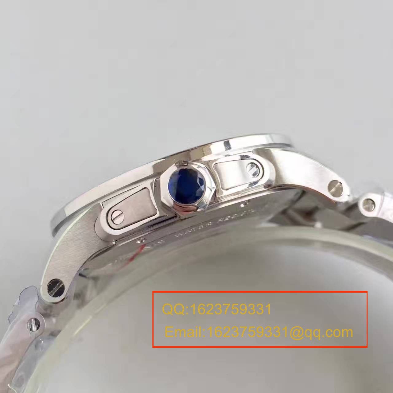 【JF厂顶级1:1复刻高仿手表】卡地亚 CALIBRE DE CARTIER 系列 W7100016 腕表 精钢表带 / KDY024