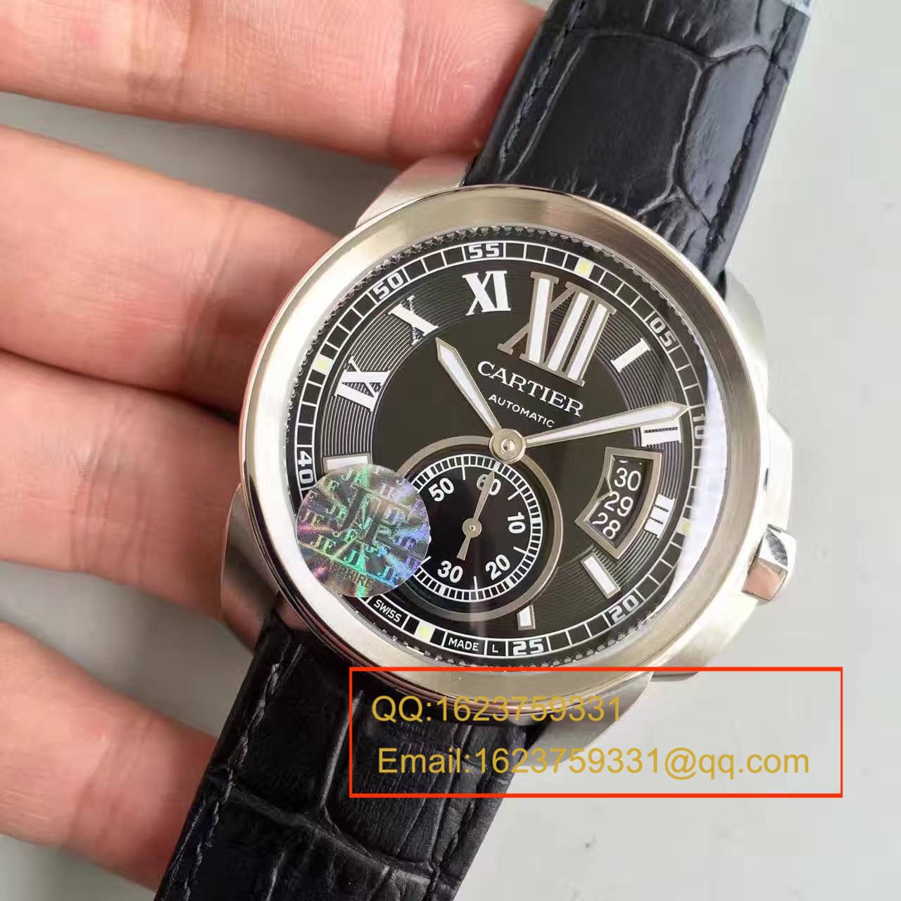 【JF厂顶级1:1复刻高仿手表】卡地亚CALIBRE DE CARTIER系列  W7100041腕表 / KDY023