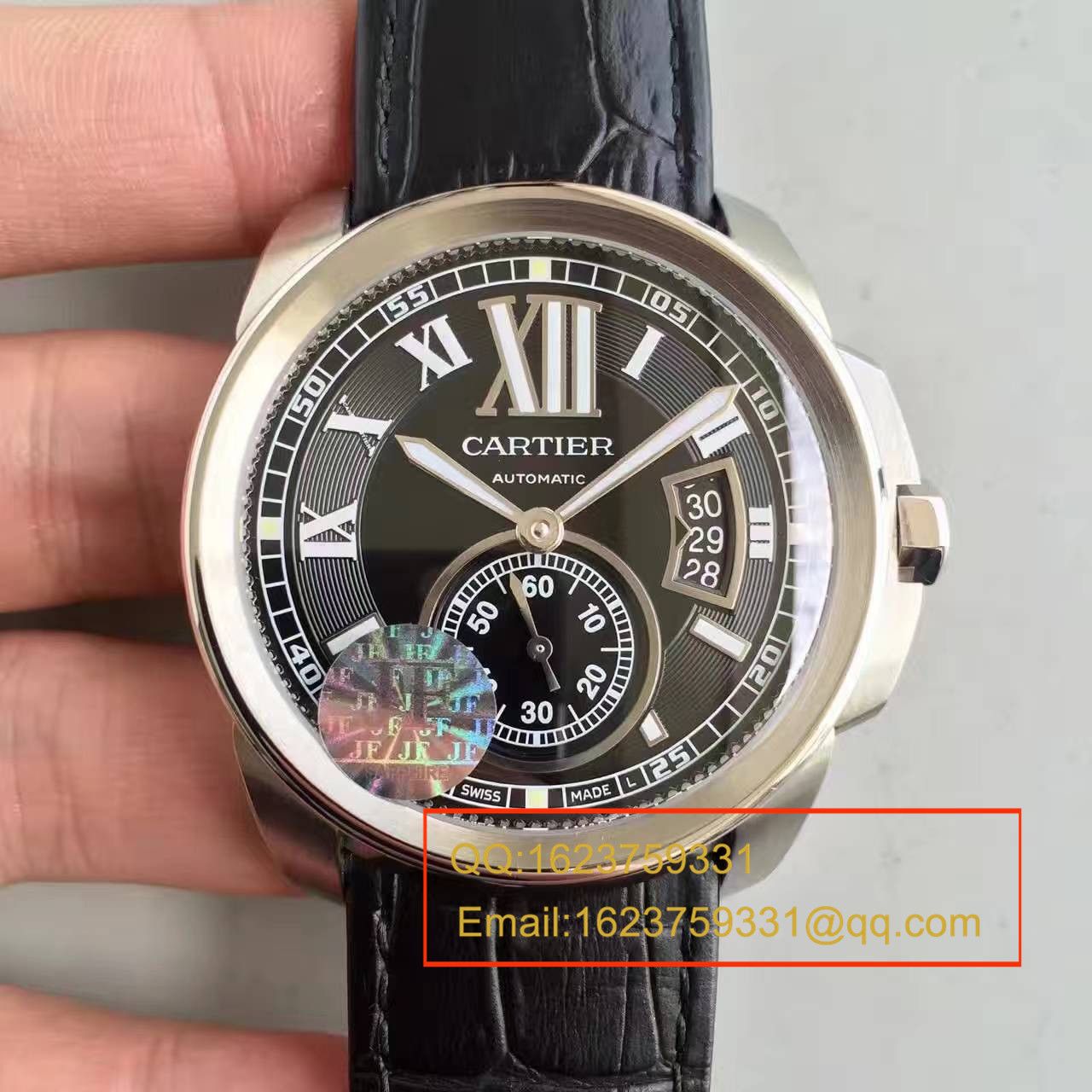 【JF厂顶级1:1复刻高仿手表】卡地亚CALIBRE DE CARTIER系列  W7100041腕表 / KDY023