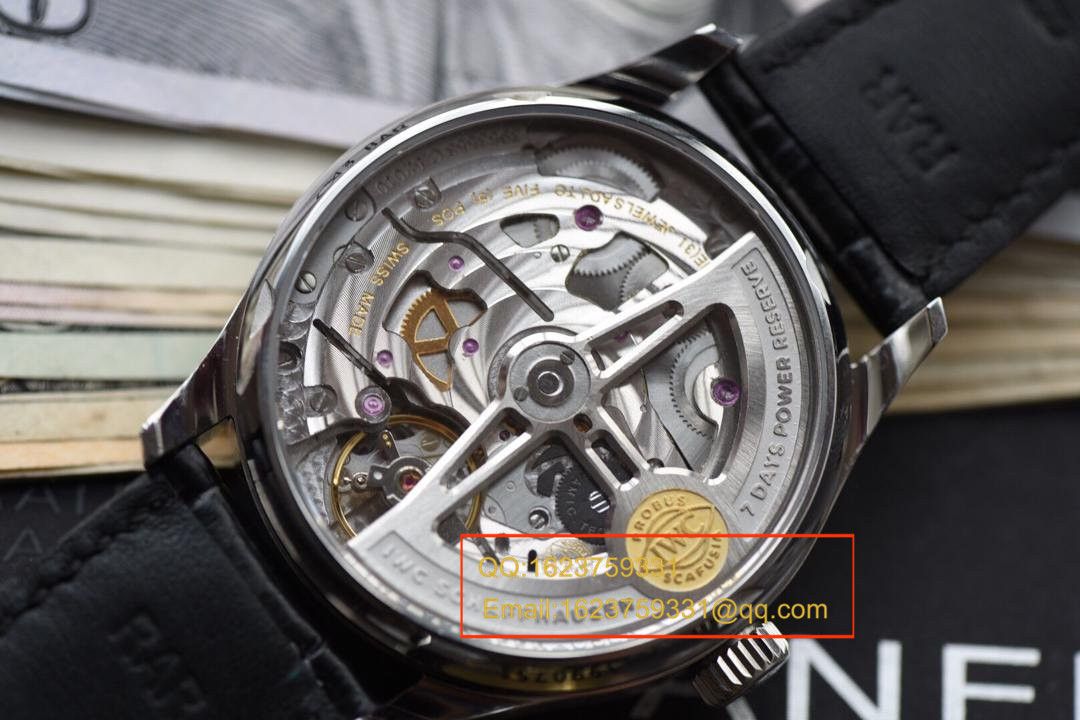 【ZF厂超A1:1高精仿手表】IW500114万国葡七V5版！同步专柜新葡七《万国七日链》 / WG255