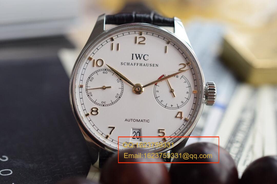 【ZF厂超A1:1高精仿手表】IW500114万国葡七V5版！同步专柜新葡七《万国七日链》 / WG255