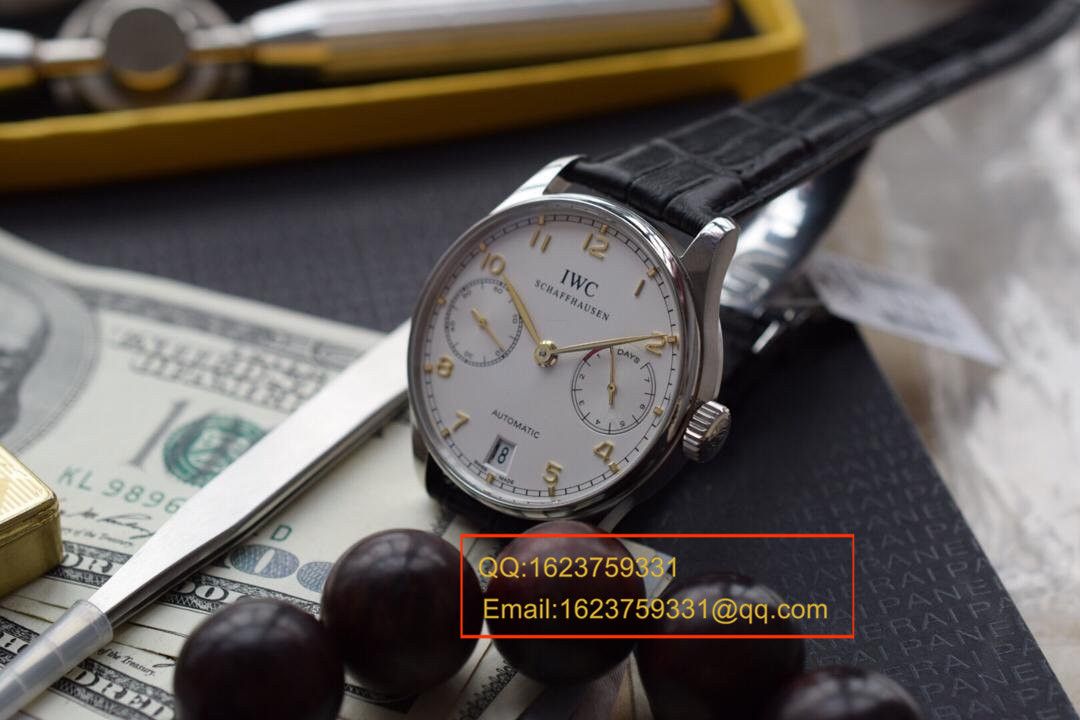 【ZF厂超A1:1高精仿手表】IW500114万国葡七V5版！同步专柜新葡七《万国七日链》 / WG255
