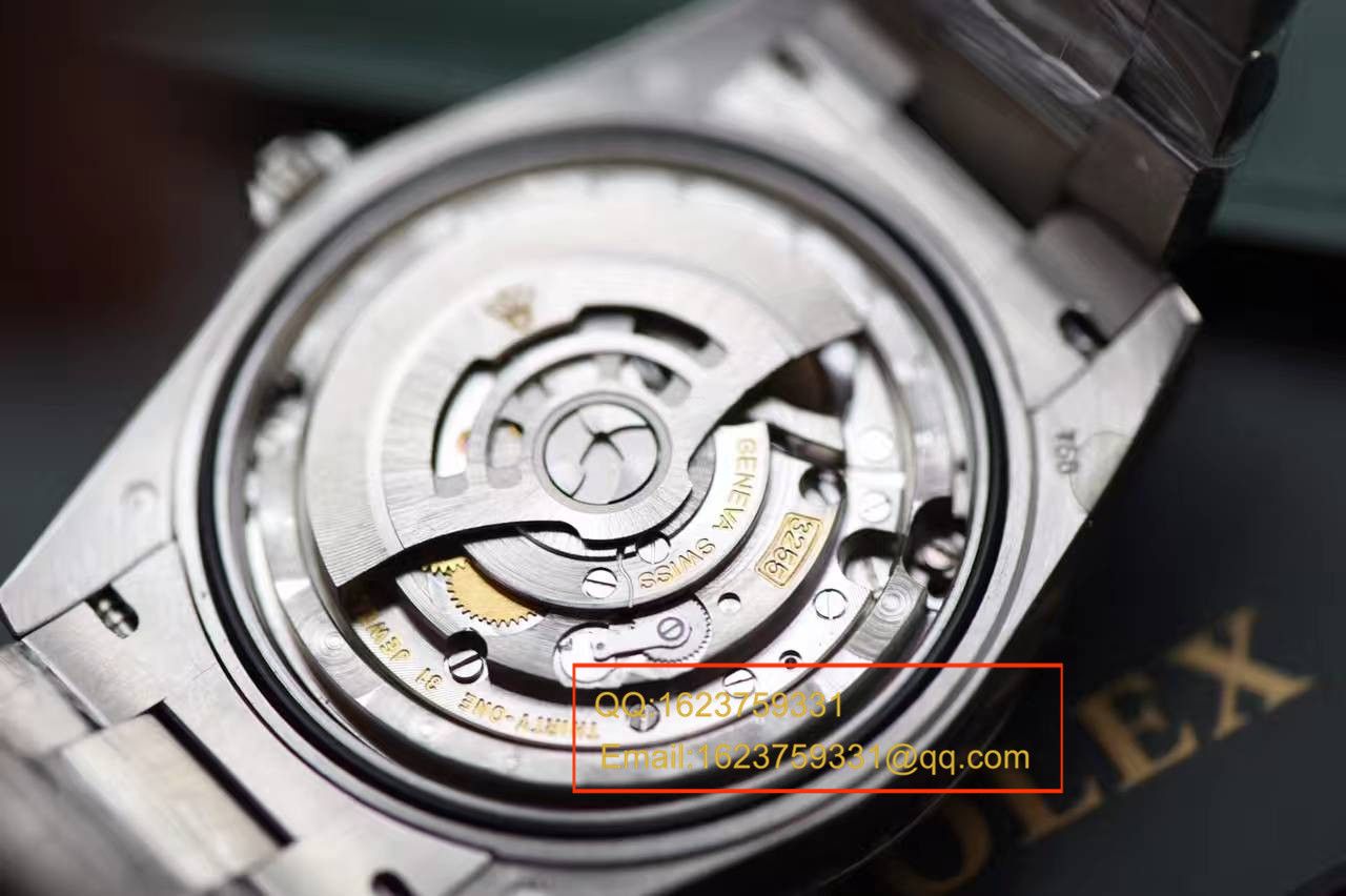 【实拍图鉴赏】EW厂1:1超A高精仿手表之劳力士星期日历型系列228206-83416腕表 / R113A