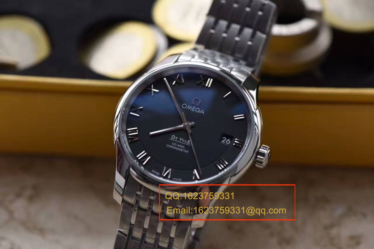 【SSS厂顶级1:1复刻手表】欧米茄碟飞系列431.10.41.21.01.001腕表 黑面 / M204B