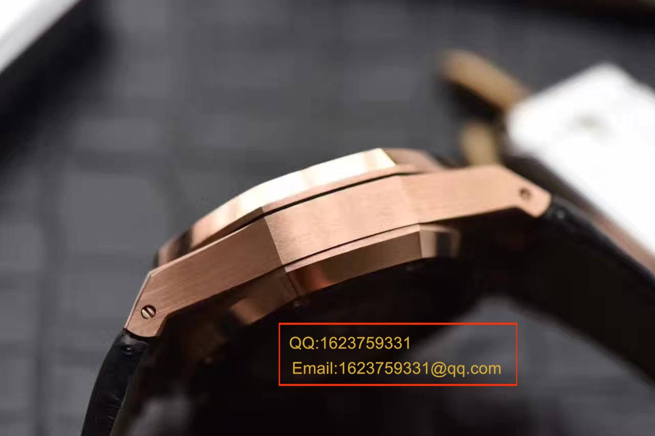 【独家视频测评JF1:1顶级复刻高仿手表】爱彼皇家橡树系列26320OR.OO.D002CR.01腕表 / APBC107