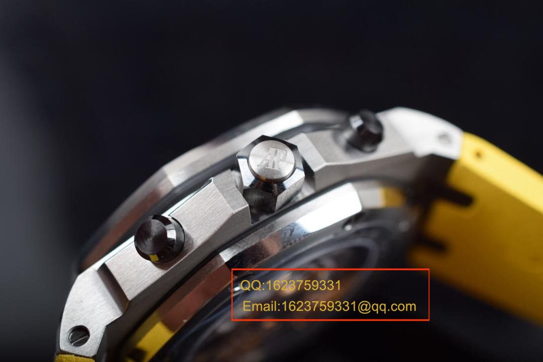 【视频解析】JF厂1:1精仿手表之爱彼皇家橡树离岸型系列26703ST.OO.A051CA.01机械男表 / AP025B