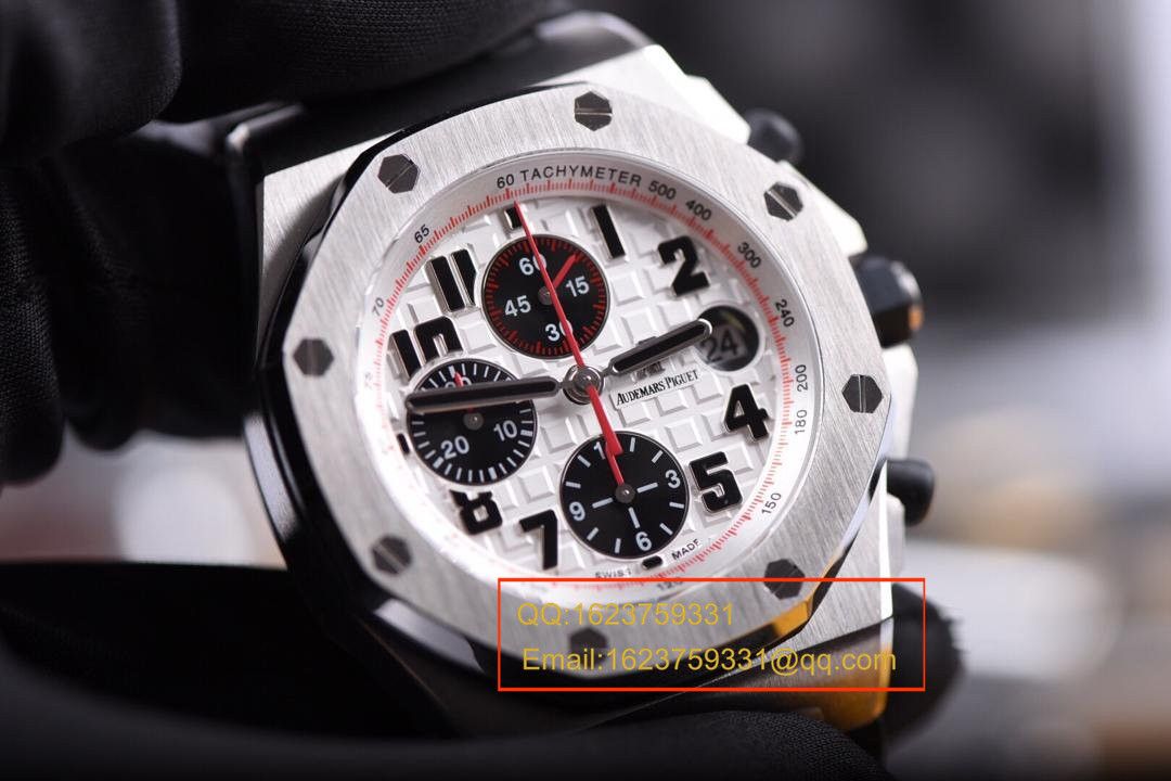 【JF厂一比一超A高精仿手表】爱彼皇家橡树离岸型系列26170ST.OO.D101CR.02小熊猫男表 / JFAPCB26170ST