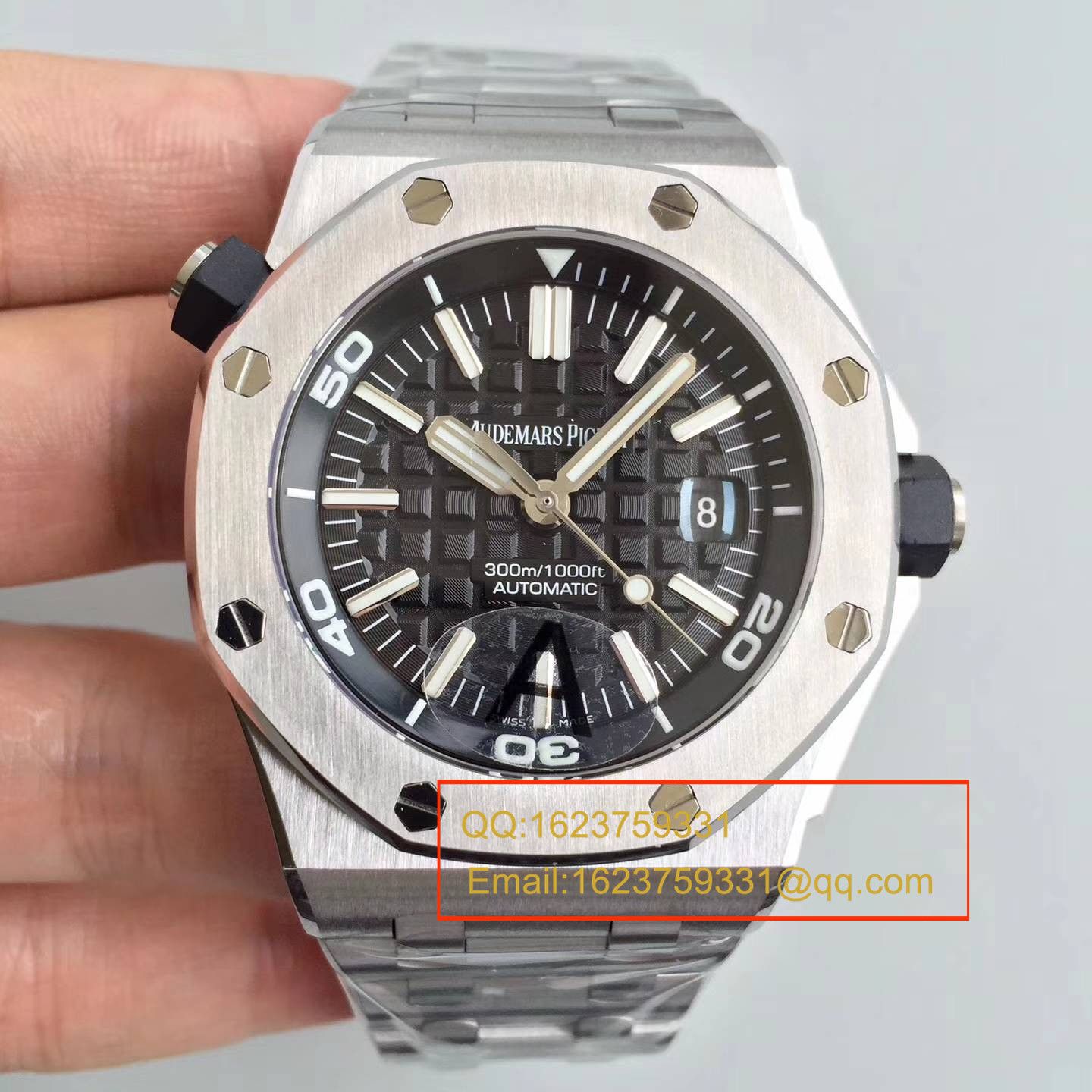 【独家视频测评JF一比一超A高仿手表】爱彼皇家橡树离岸型系列15710ST.OO.A002CA.01腕表 / AP031B