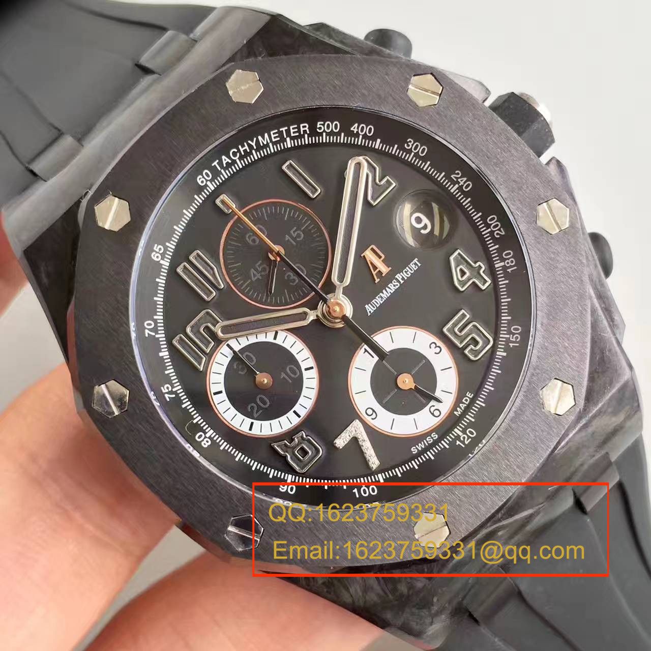 【JF厂一比一高精仿手表】爱彼皇家橡树离岸型系列26205AU.OO.D002CR.01腕表 / APCH079