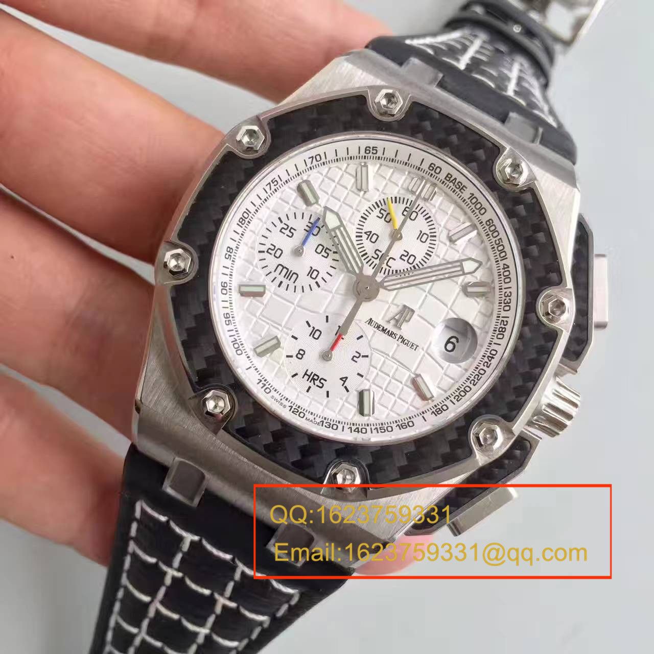 【JF厂顶级复刻高仿】爱彼千禧系列26030IO.OO.D001IN.01约翰保罗蒙托亚机械男表 / APCE010