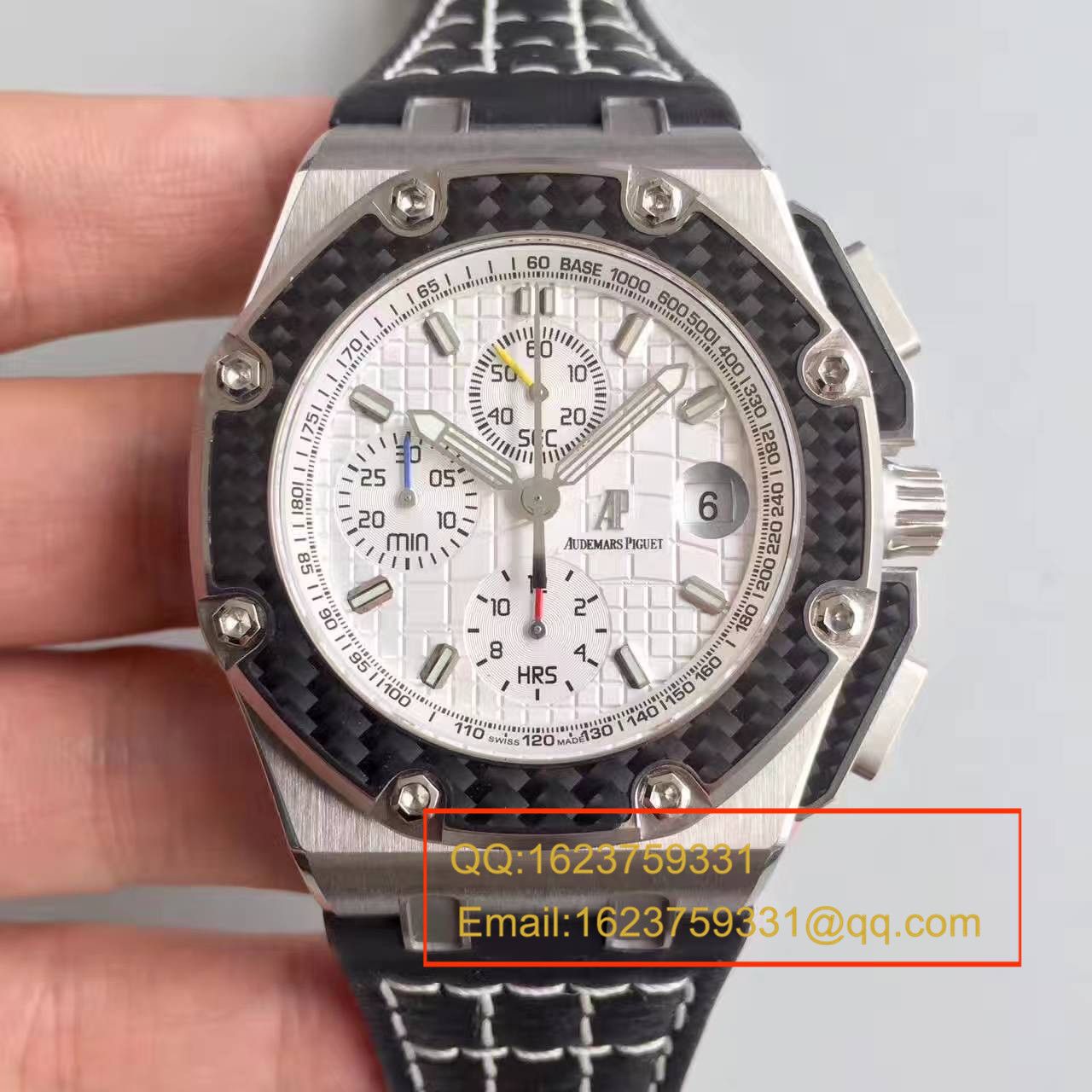 【JF厂顶级复刻高仿】爱彼千禧系列26030IO.OO.D001IN.01约翰保罗蒙托亚机械男表 / APCE010