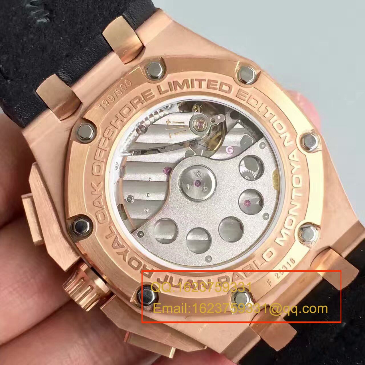 【JF厂超A高仿复刻手表】爱彼千禧系列蒙托亚26030RO.OO.D001IN.01腕表 / AP008