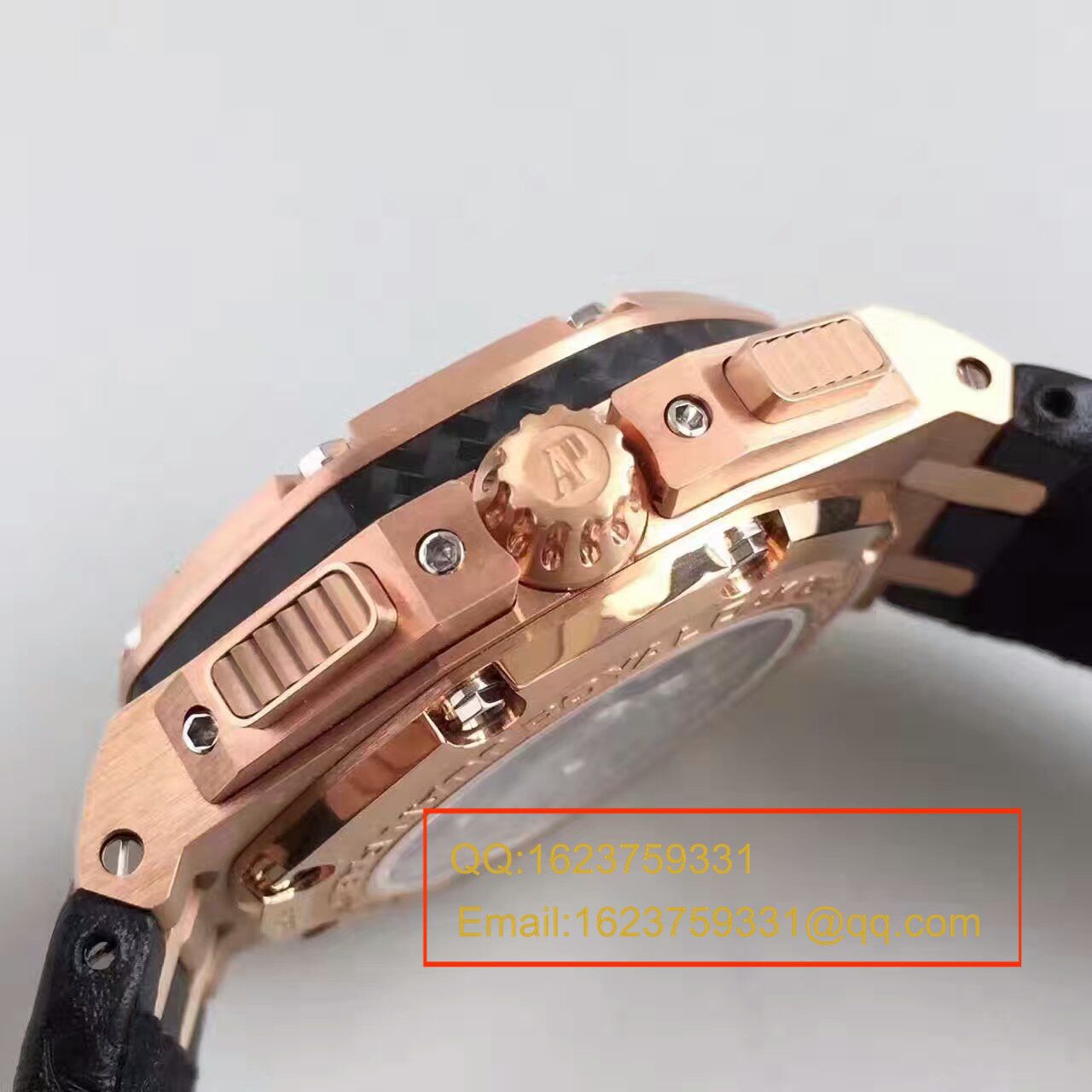 【JF厂超A高仿复刻手表】爱彼千禧系列蒙托亚26030RO.OO.D001IN.01腕表 / AP008