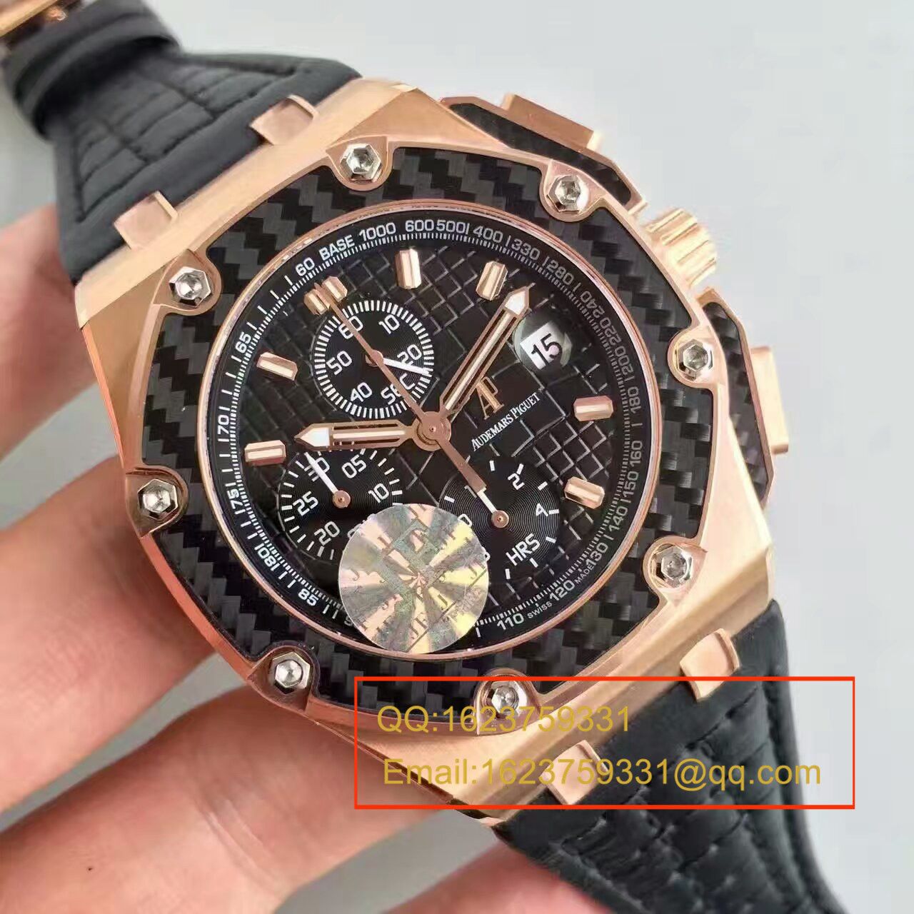 【JF厂超A高仿复刻手表】爱彼千禧系列蒙托亚26030RO.OO.D001IN.01腕表 / AP008