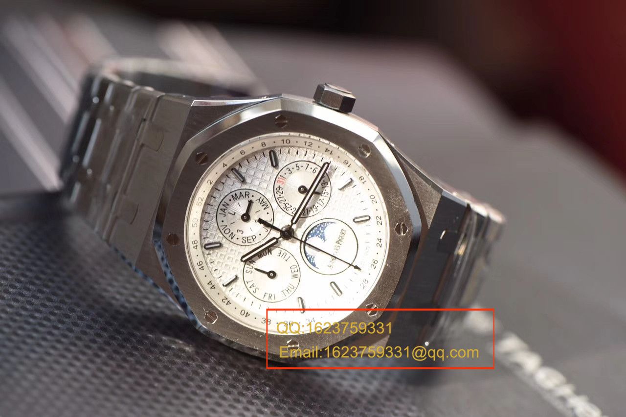 【JF厂一比一超A精仿手表】爱彼皇家橡树系列26574ST.OO.1220ST.01月相腕表 / APBB128