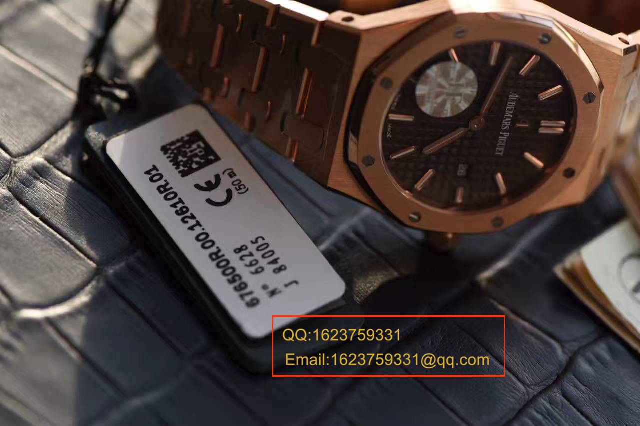 【JF厂1:1超A高仿手表】爱彼皇家橡树系列 67650OR.OO.1261OR.01石英女士腕表 / AP126