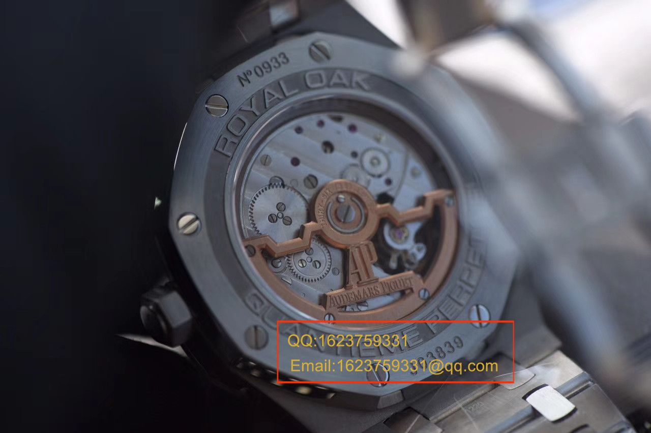 【JF厂一比一超A高仿手表】爱彼皇家橡树万年历系列26574ST.OO.1220ST.02腕表 / AP124