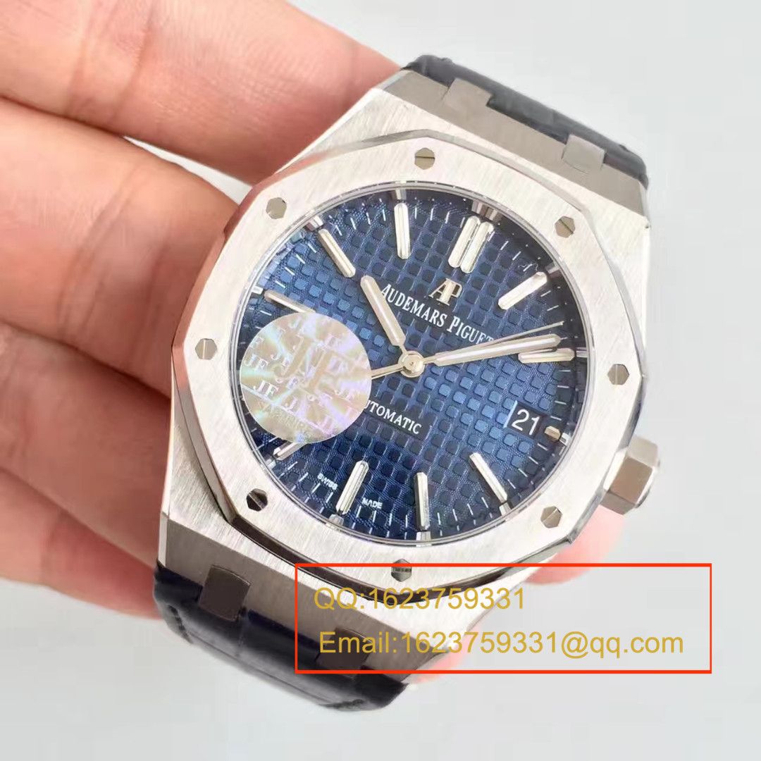 【JF厂一比一高精仿手表】AP爱彼皇家橡树系列15400ST.OO.1220ST.03男表 / AP024B