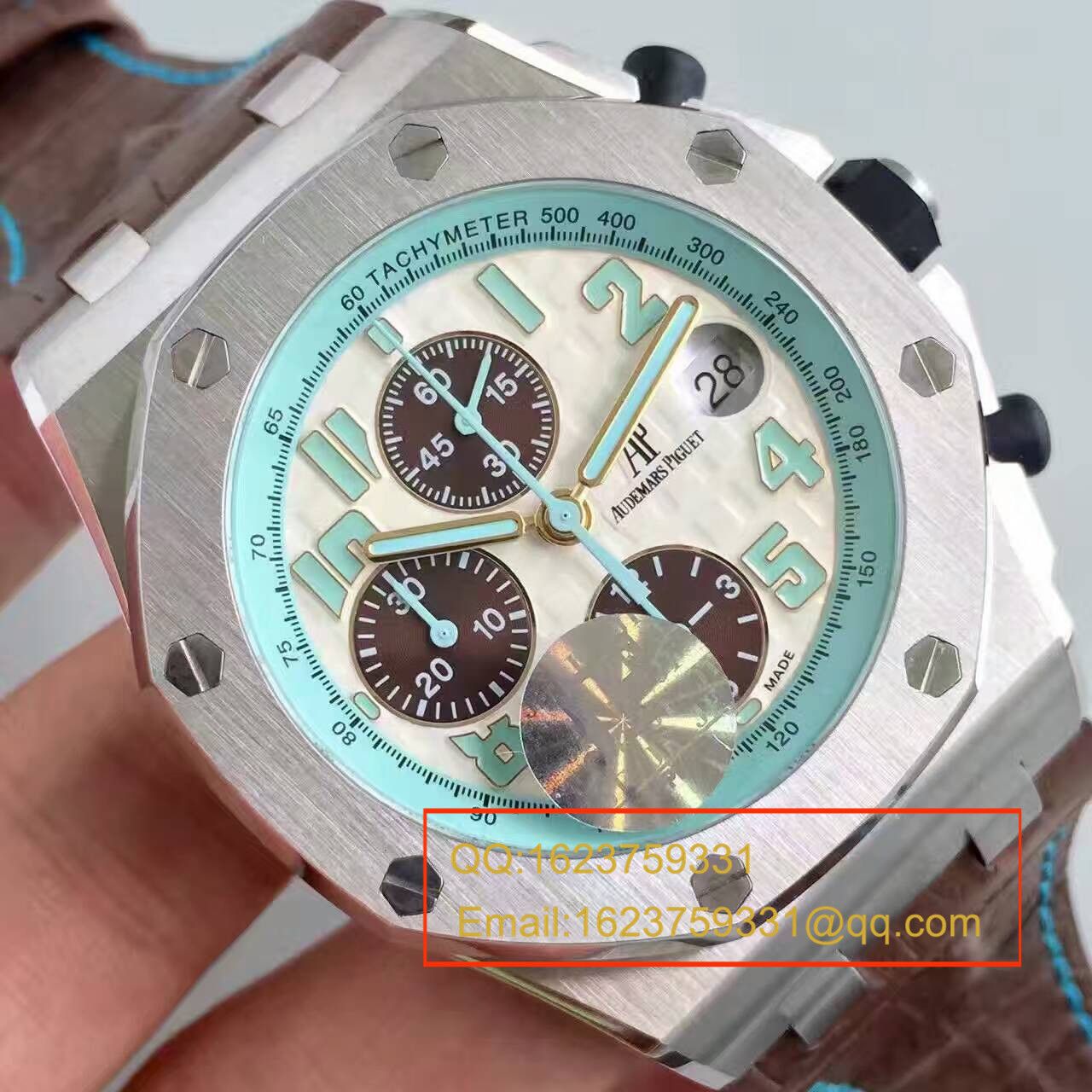 【JF厂1:1高精仿手表】爱彼AP皇家橡树离岸系列蒙托克高速公路限量版26187ST.OO.D801CR.01男表 / AP087