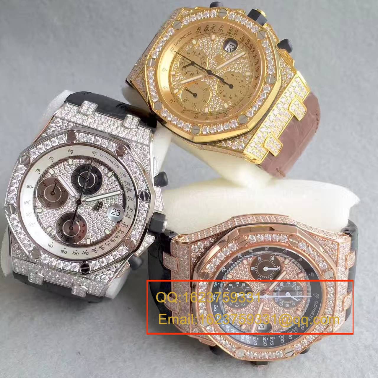 【JF厂超A高精仿手表】爱彼满天星皇家橡树离岸型系列26067BC.ZZ.D002CR.01腕表 / AP055