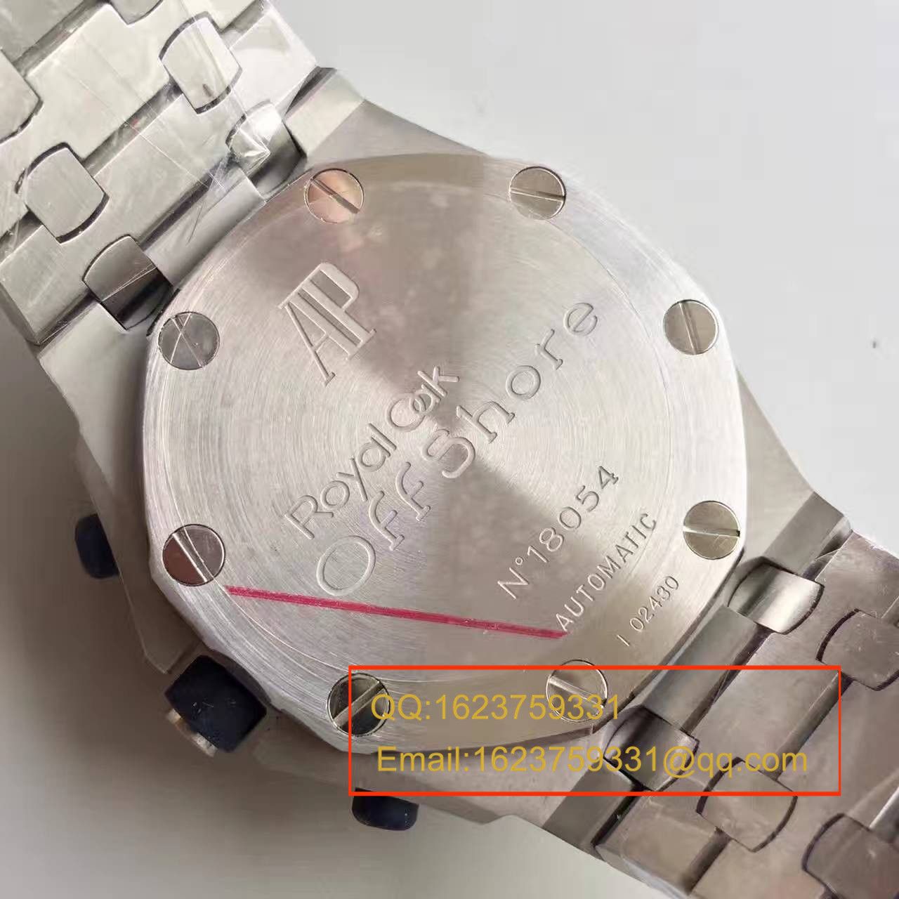 【JF厂超A一比一高仿手表】爱彼皇家橡树离岸型系列橙面火焰26170ST.OO.D101CR.01腕表 / AP048