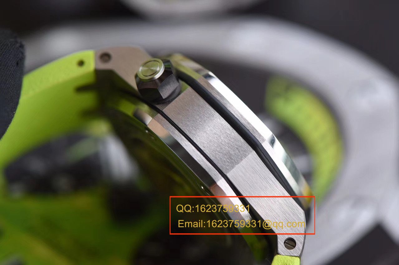 【JF厂一比一复刻高仿手表】爱彼皇家橡树离岸型系列26703ST.OO.A038CA.01《青苹果》男士机械手表 / AP026