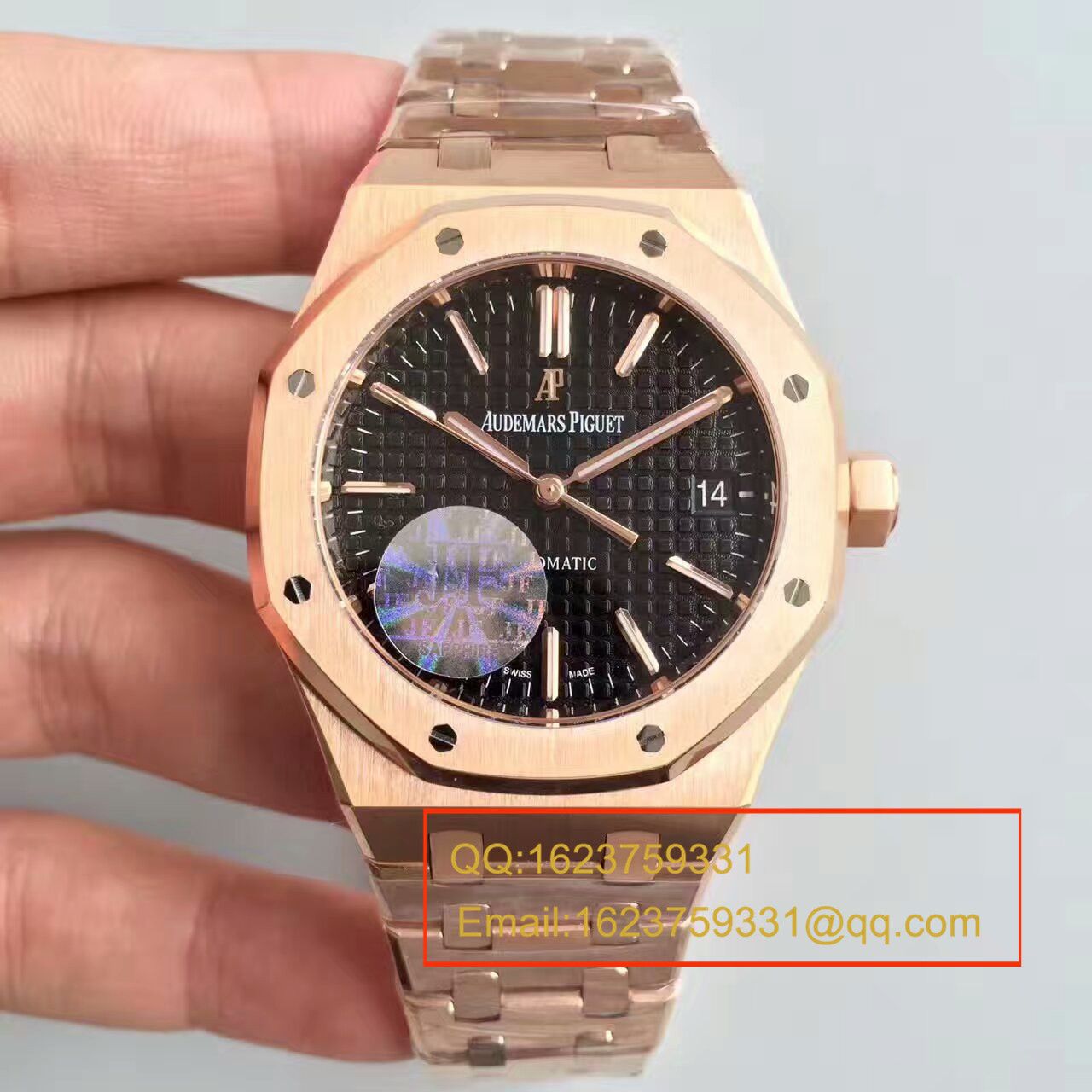 【JF厂复刻精仿手表】爱彼皇家橡树系列15450OR.OO.1256OR.01腕表 / AP018