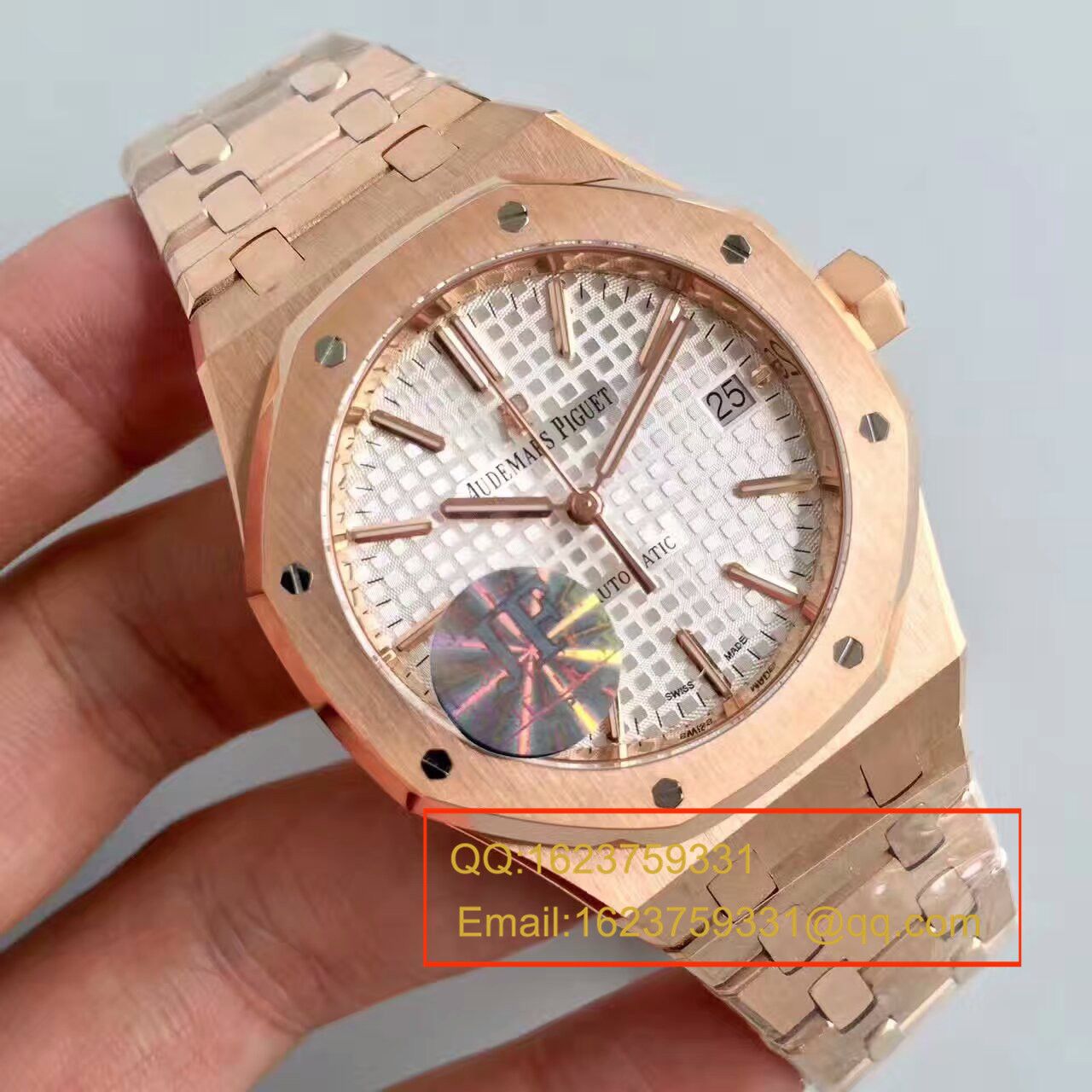 【JF厂复刻精仿手表】爱彼皇家橡树系列15450OR.OO.1256OR.01腕表 / AP018