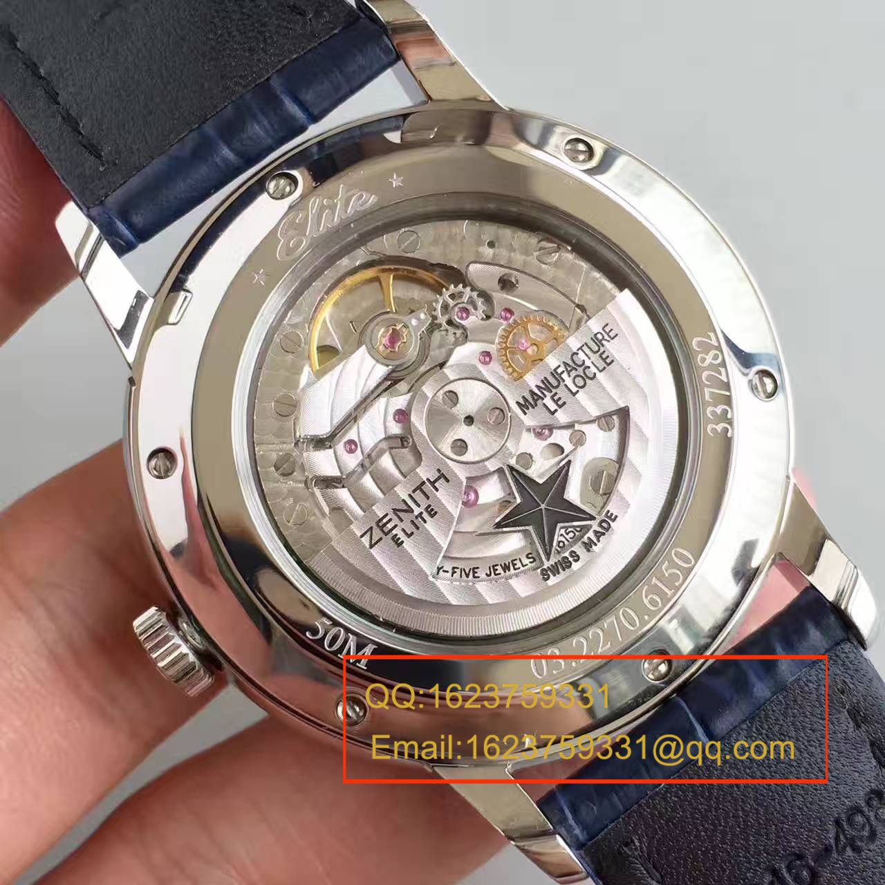 【ND厂1:1复刻高仿手表】真力时ELITE系列03.2272.6150/51.C700腕表 / ZSL028