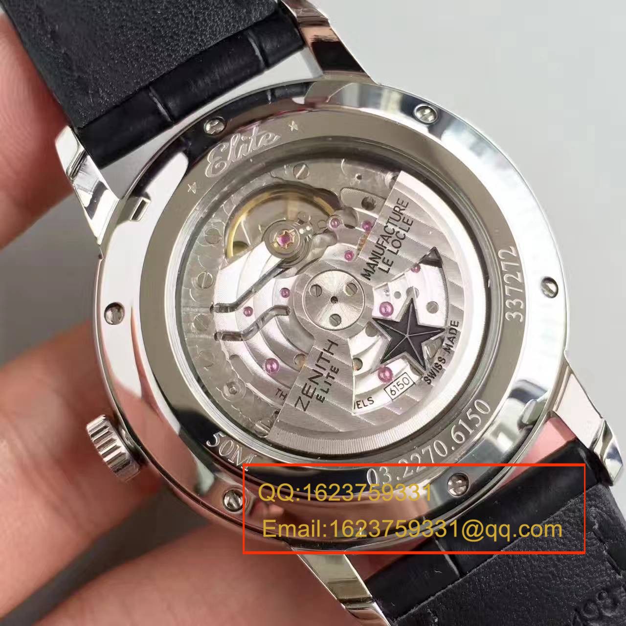 【ND厂1:1精高仿手表】真力时ELITE系列03.2270.6150/01.C493腕表 / ZSL027