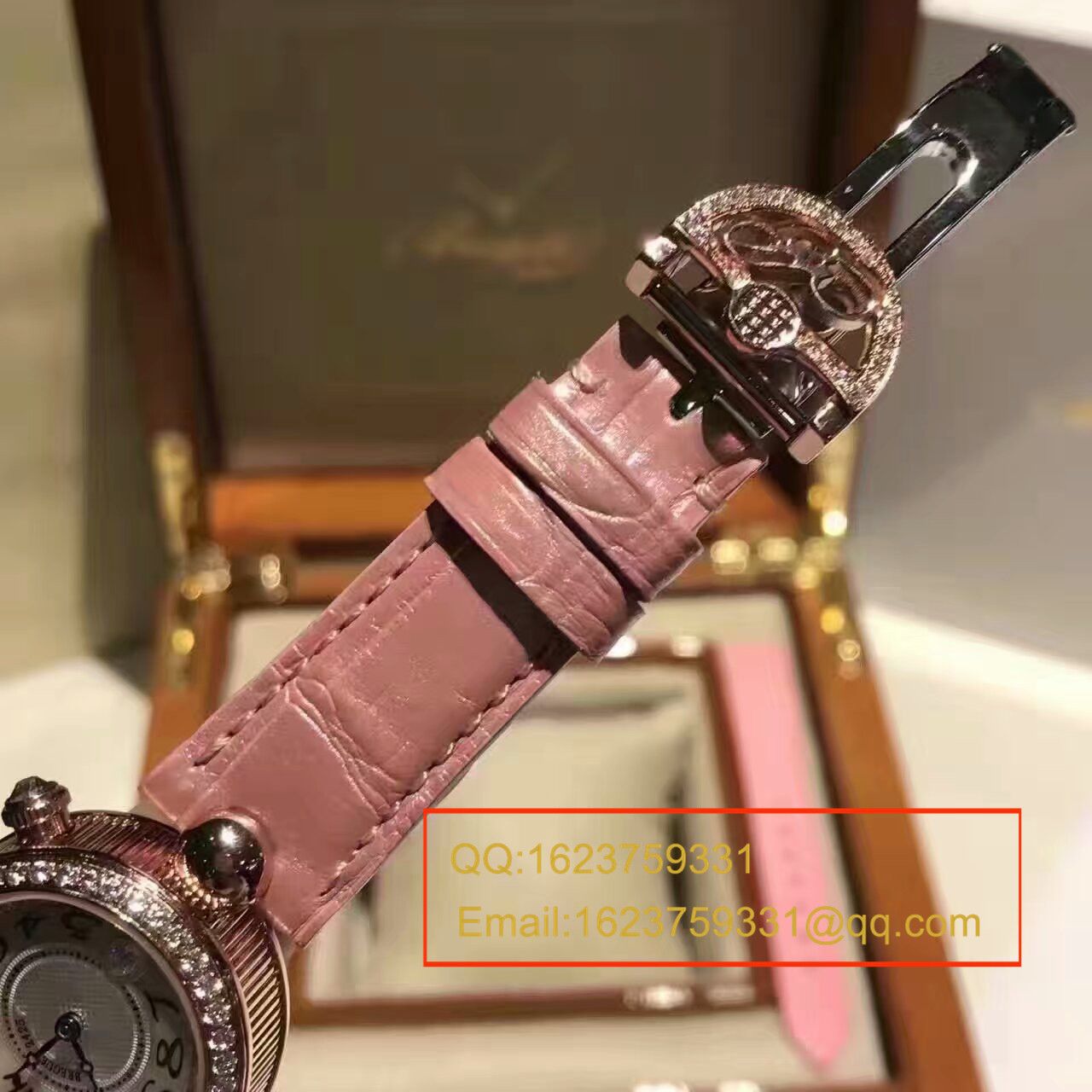 【顶级复刻高仿、女性独享】Breguet宝玑那不勒斯皇后系列8918BR/58/864 D00D腕表 / BZ36