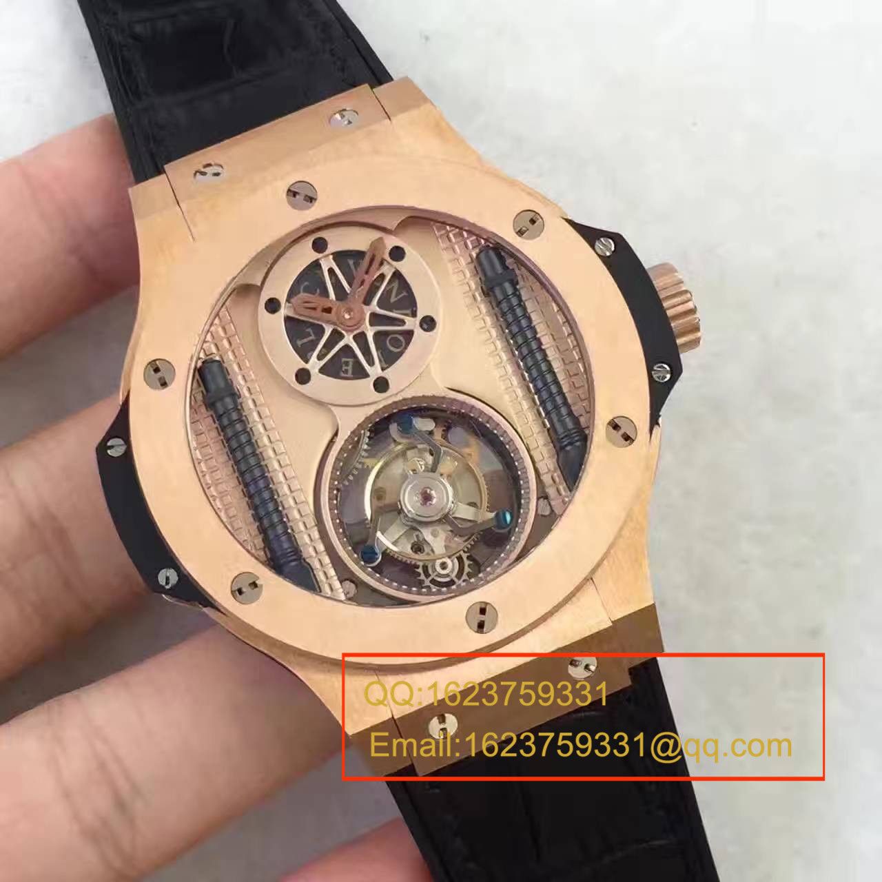 【BM厂超A精仿手表】宇舶《恒宝》系列305.PX.0009.GR《手动陀飞轮》男士手表 / YB007