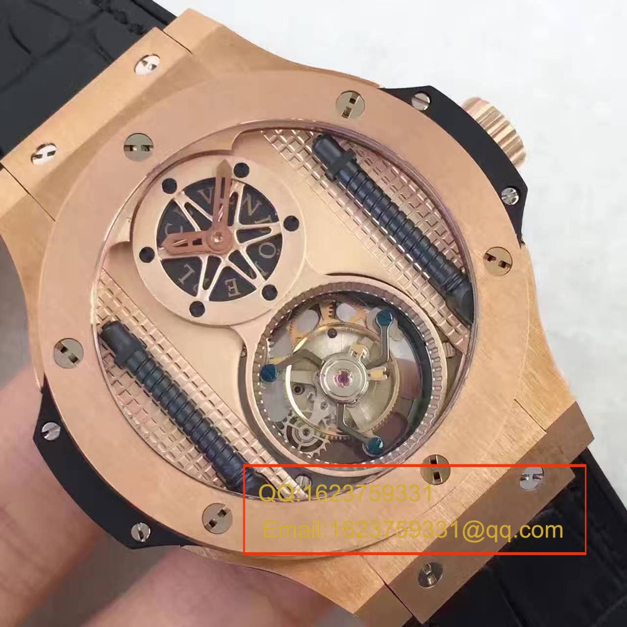 【BM厂超A精仿手表】宇舶《恒宝》系列305.PX.0009.GR《手动陀飞轮》男士手表 / YB007