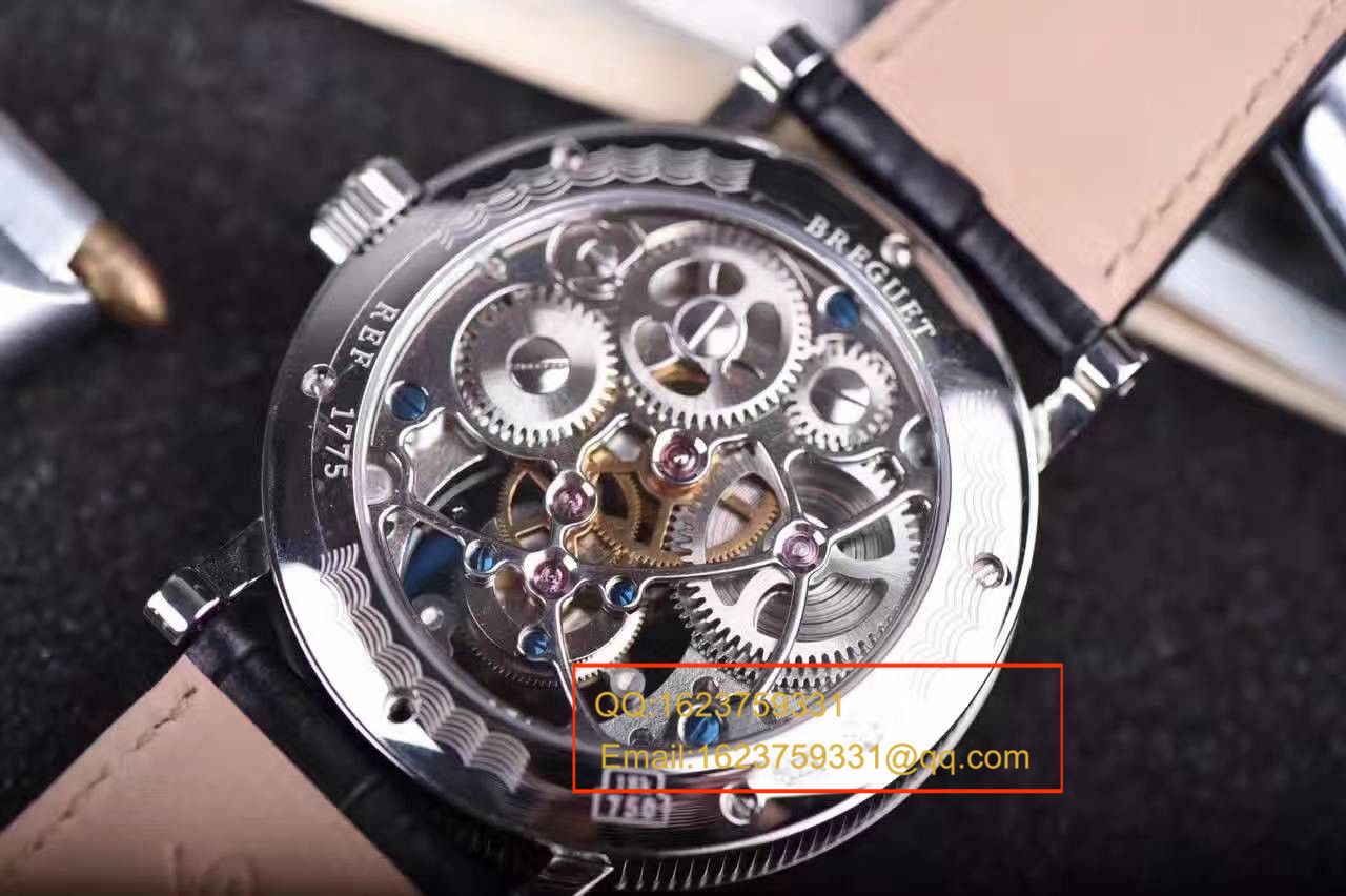 【TF厂一比一精高仿手表】宝玑经典复杂系列3795PT/1E/9WU全镂空陀飞轮腕表 / BZ005