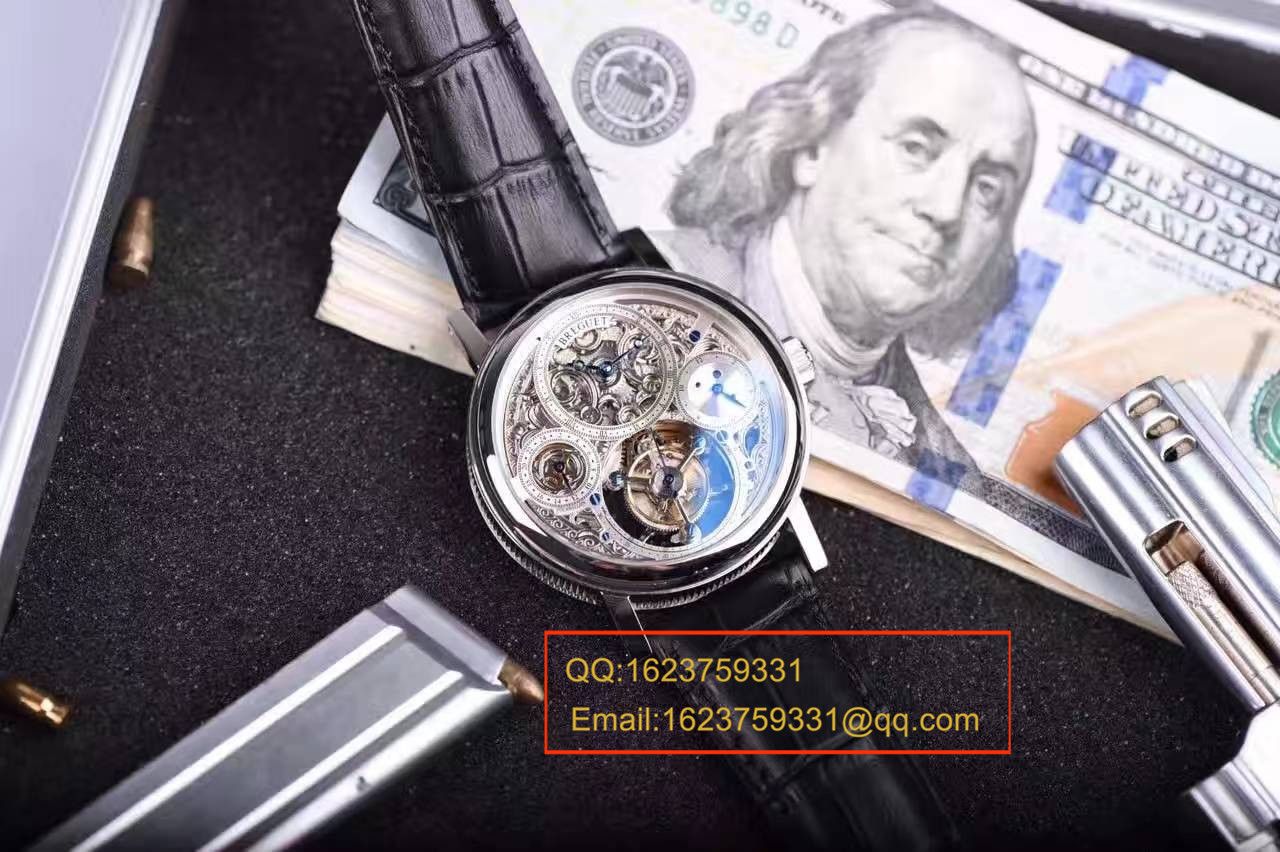 【TF厂一比一精高仿手表】宝玑经典复杂系列3795PT/1E/9WU全镂空陀飞轮腕表 / BZ005
