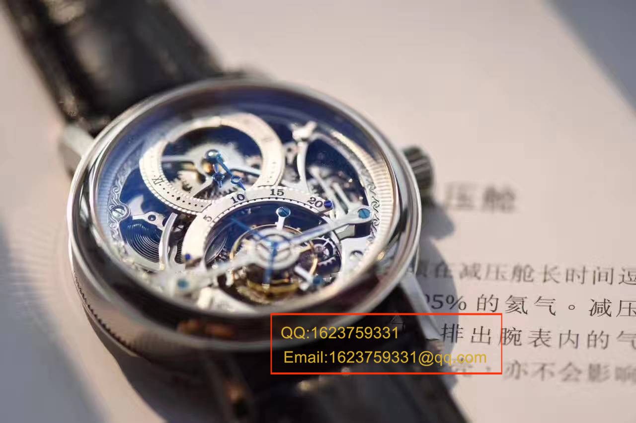 【BM厂1:1精仿复刻高仿手表】 宝玑经典复杂系列3355PT/00/986缕空雕花顶级手动真陀飞轮腕表    / BZDF023