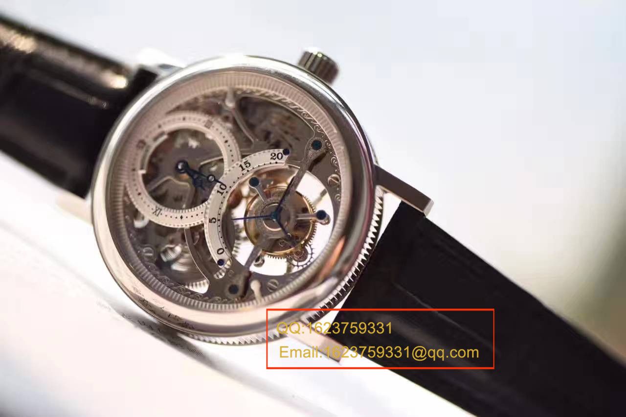 【BM厂1:1精仿复刻高仿手表】 宝玑经典复杂系列3355PT/00/986缕空雕花顶级手动真陀飞轮腕表    / BZDF023