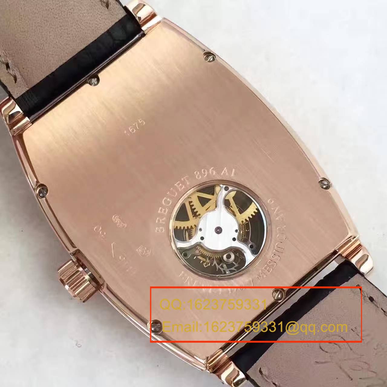 【BM厂1:1顶级精高仿手表】宝玑传承系列5497BR/12/9V6腕表真陀飞轮机械手表《玫瑰金款》 / BJ021