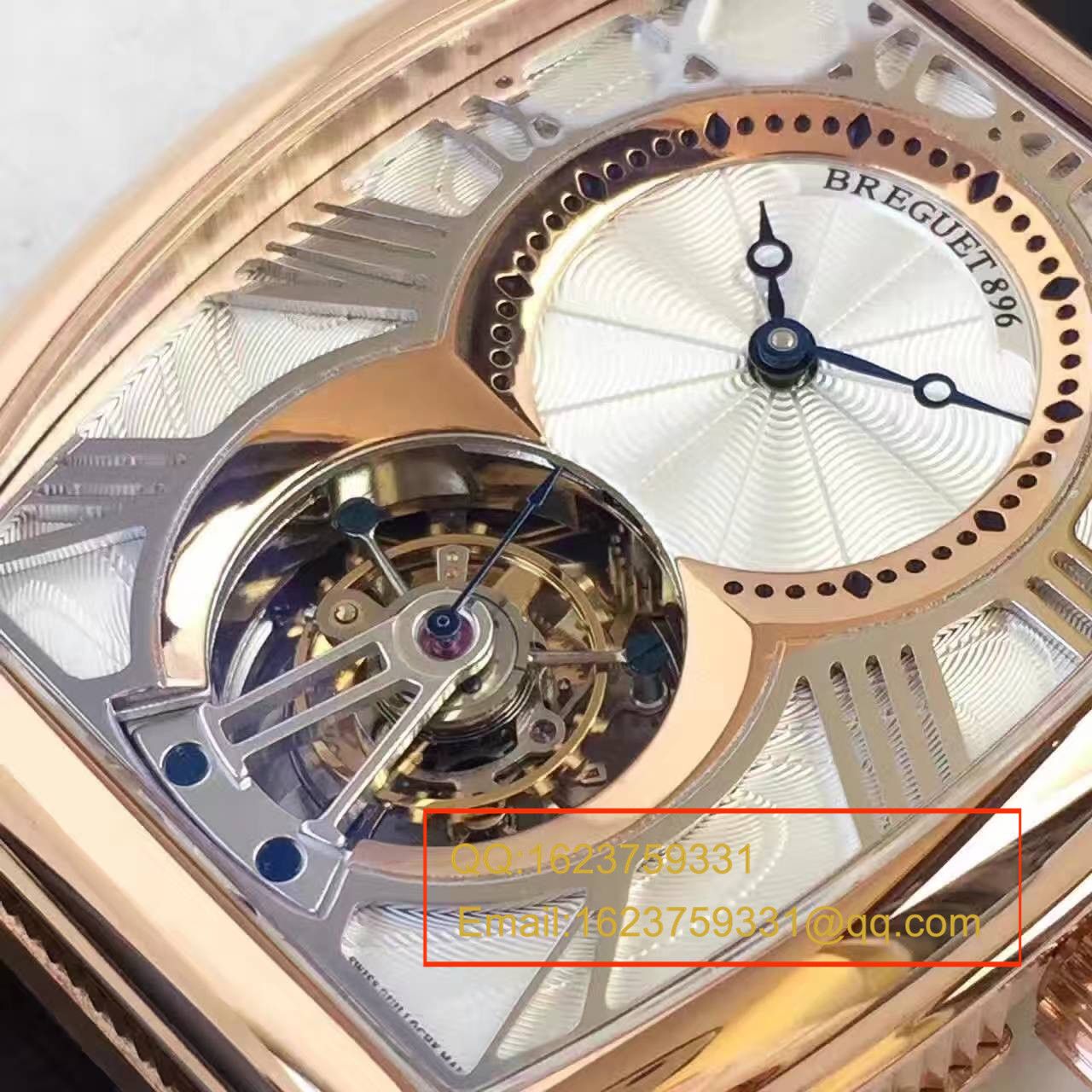 【BM厂1:1顶级精高仿手表】宝玑传承系列5497BR/12/9V6腕表真陀飞轮机械手表《玫瑰金款》 / BJ021