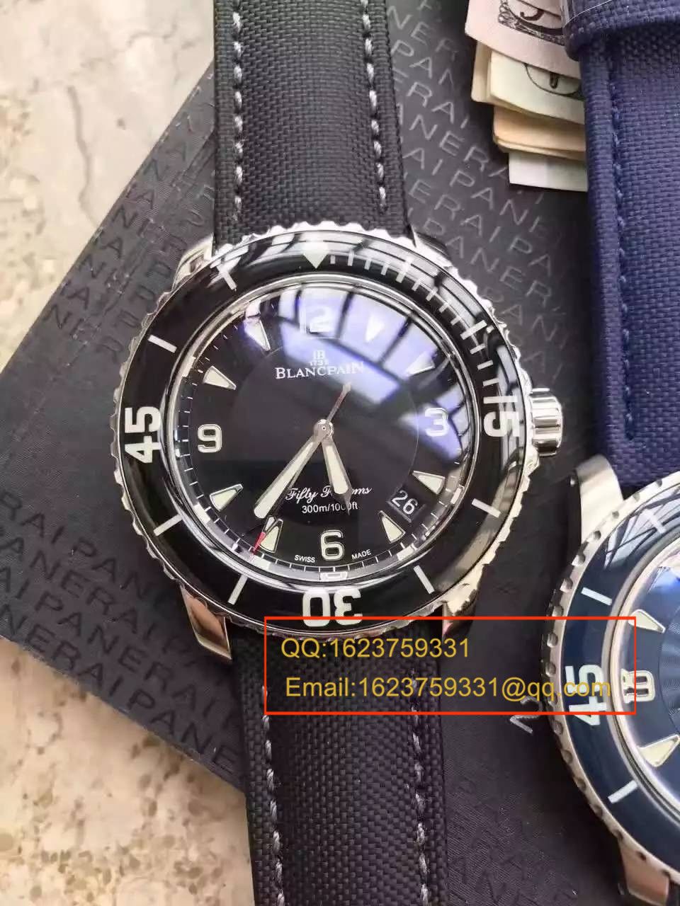【N厂神器】复刻高仿宝珀blancpain 五十噚系列5015-1130-52 自动机械男士腕表 / BP003