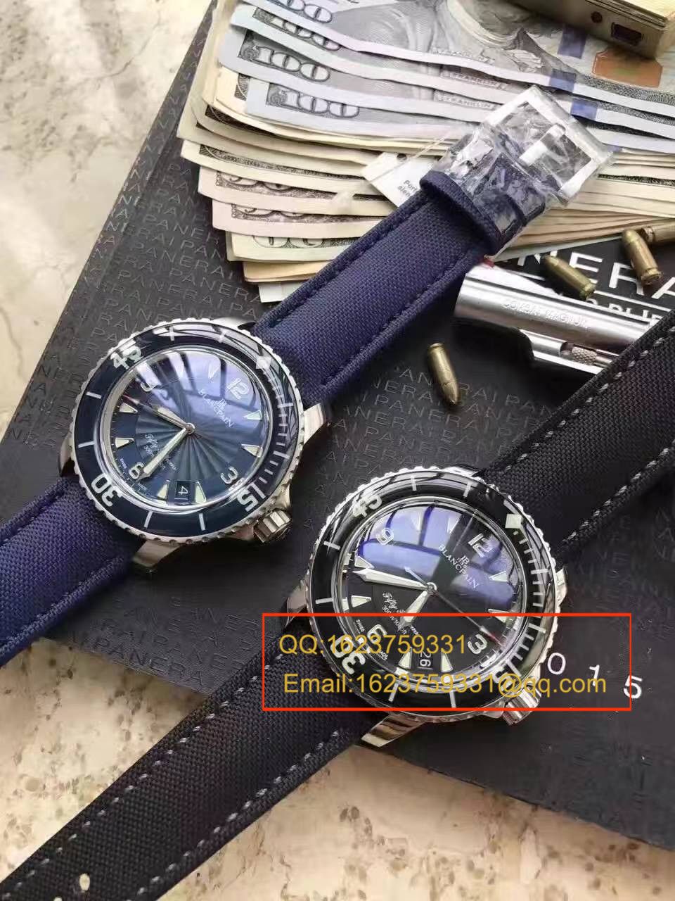 【N厂神器】复刻高仿宝珀blancpain 五十噚系列5015-1130-52 自动机械男士腕表 / BP003