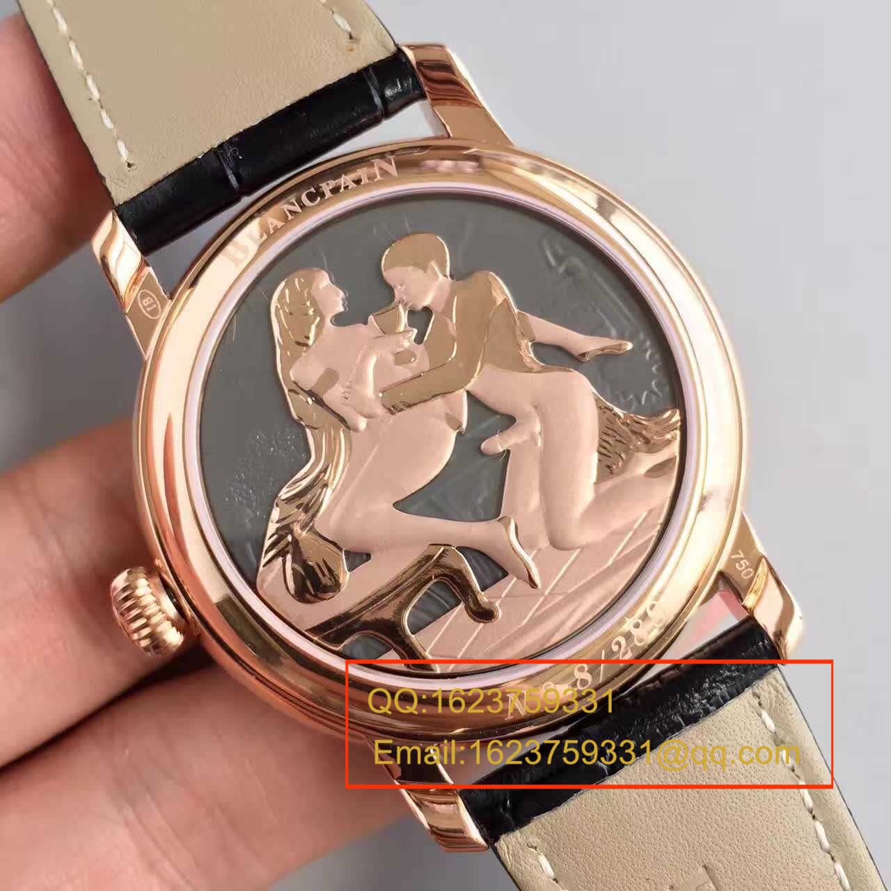 【LH厂超A1:1精仿高手表】宝珀巨匠系列布拉苏斯系列 春宫陀飞轮00232-3631-55B腕表 / BP016