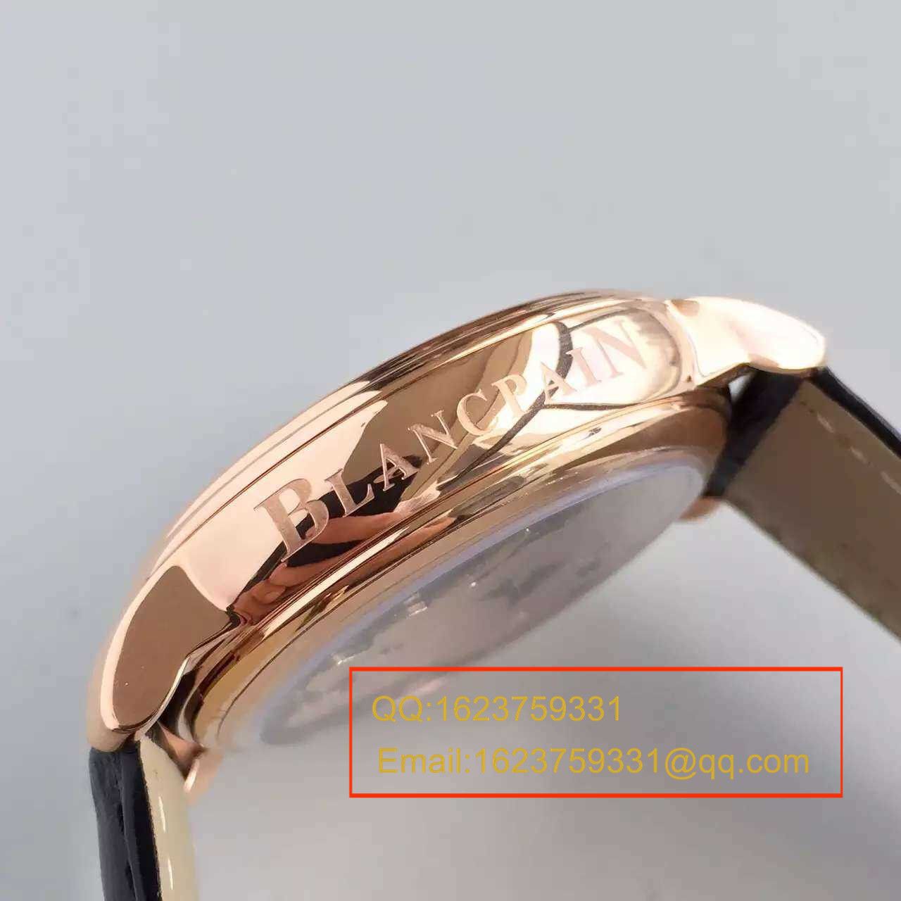 【LH厂超A1:1精仿高手表】宝珀巨匠系列布拉苏斯系列 春宫陀飞轮00232-3631-55B腕表 / BP016