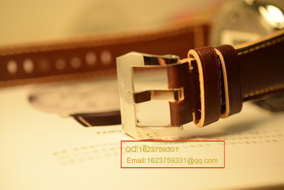 【实拍图鉴赏】ZF厂一比一高精仿手表之沛纳海限量珍藏款系列PAM00449男表 / PAM00449