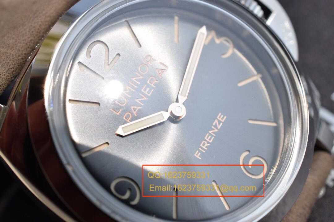 【实拍图鉴赏】SF厂超A高精仿手表之沛纳海灰面PAM00605男表 / PAMAH00605