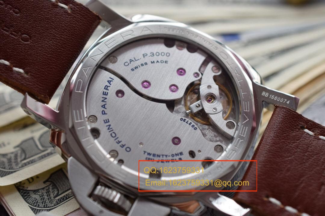 【视频评测SF厂1:1高精仿手表】沛纳海LUMINOR 1950系列PAM00372腕表 / PA073