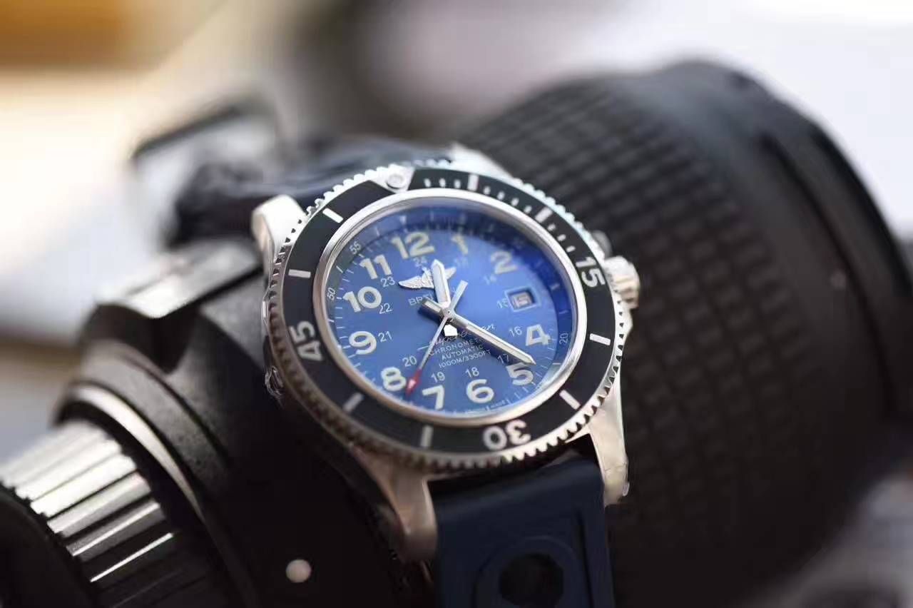 【视频解析N厂1:1超A高仿手表】百年灵超级海洋二代系列A17392D8/C910/228S/A20SS.1腕表 / BL055A