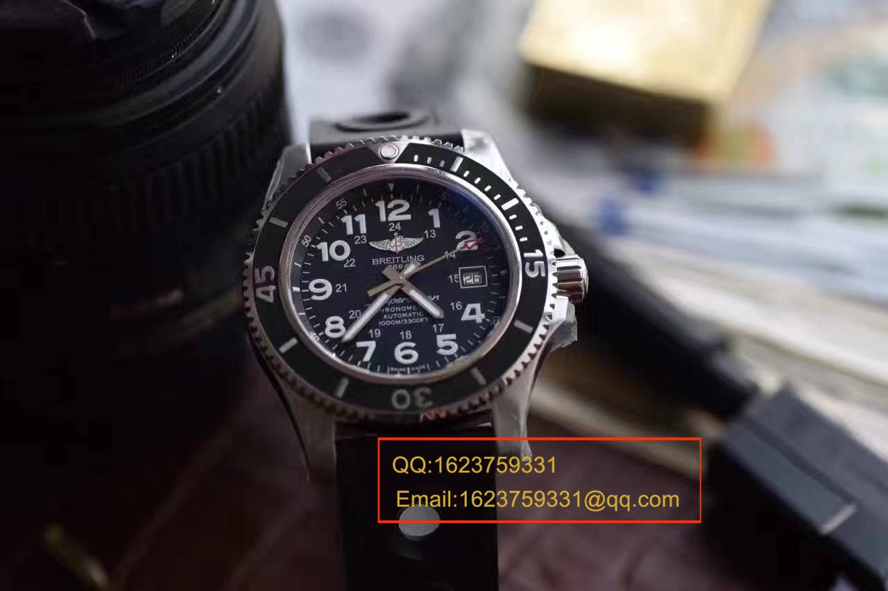 【视频评测N厂一比一高精仿手表】百年灵超级海洋二代44CM系列A17392D7/BD68/227S/A20SS.1男表 / BL055